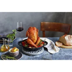 Staub Kippenbrader 24 Cm, Zwart 12 Staub Kippenbrader 24 Cm, Zwart -Heet Kook Verkoop 000016749