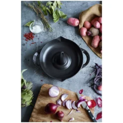 Staub Kippenbrader 24 Cm, Zwart 11 Staub Kippenbrader 24 Cm, Zwart -Heet Kook Verkoop 000016757