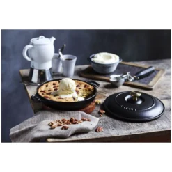 Staub Ovenschaal Met Deksel 20 Cm, Rond, Zwart -Heet Kook Verkoop 000016835