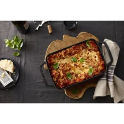 Staub Ovenschaal 30 Cm, Rechthoekig, Zwart -Heet Kook Verkoop 000018009