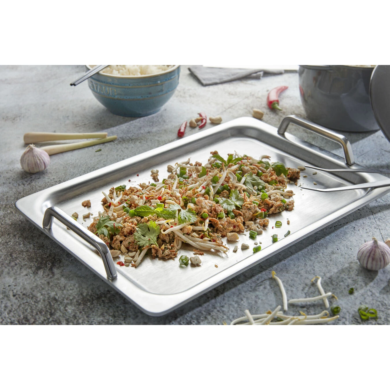 Demeyere Teppanyaki/plancha 39 Cm 6 Demeyere Teppanyaki/plancha 39 Cm - Afbeelding 4