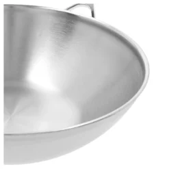 Demeyere Wok Vlakke Bodem 30 Cm 10 Demeyere Wok Vlakke Bodem 30 Cm -Heet Kook Verkoop 000022935