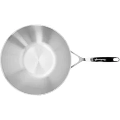Demeyere Wok Vlakke Bodem 30 Cm 11 Demeyere Wok Vlakke Bodem 30 Cm -Heet Kook Verkoop 000022938