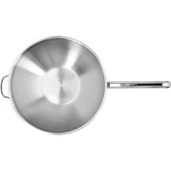Demeyere Wok Vlakke Bodem 36 Cm -Heet Kook Verkoop 000023118