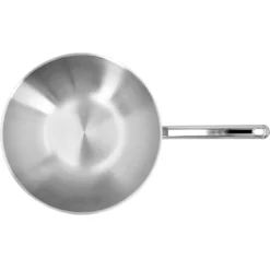 Demeyere Wok Vlakke Bodem 30 Cm -Heet Kook Verkoop 000023543