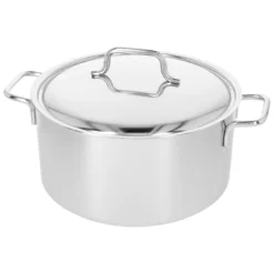Demeyere Kookpan Met Deksel 24 Cm / 5,2 L 12 Demeyere Kookpan Met Deksel 24 Cm / 5,2 L -Heet Kook Verkoop 000023605