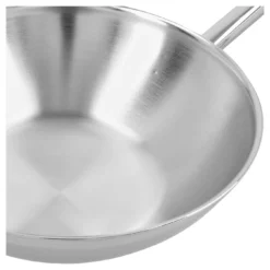 Demeyere Wok Vlakke Bodem 30 Cm -Heet Kook Verkoop 000023638