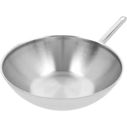 Demeyere Wok Vlakke Bodem 30 Cm -Heet Kook Verkoop 000023850
