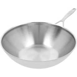 Demeyere Wok Vlakke Bodem 30 Cm -Heet Kook Verkoop 000023867