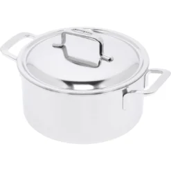 Demeyere Kookpan Met Dubbelwandig Deksel 22 Cm / 4 L 13 Demeyere Kookpan Met Dubbelwandig Deksel 22 Cm / 4 L -Heet Kook Verkoop 000024029