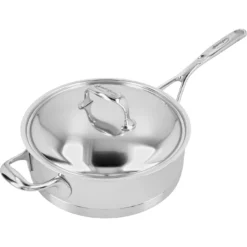 Demeyere Sauteerpan Met Deksel 24 Cm / 2,8 L -Heet Kook Verkoop 000024502
