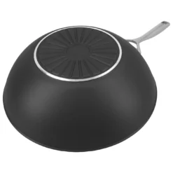 Demeyere Wok Vlakke Bodem Duraslide Titanium 30 Cm -Heet Kook Verkoop 000024533
