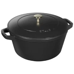 Staub Pannenset Black Matt, 2-delig 10 Staub Pannenset Black Matt, 2-delig -Heet Kook Verkoop 1010877 8.1