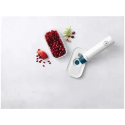 Zwilling Vacuümdoos S, Kunststof, Semitransparan-La-Mer Blauw -Heet Kook Verkoop 272663 ZWI BOX Plastik S Top I1 0002