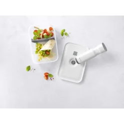 Zwilling Vacuüm Brooddoos L, Kunststof, Semitransparant-Grijs -Heet Kook Verkoop 272683 ZWI LunchBox L Plastik TOP G6 0002