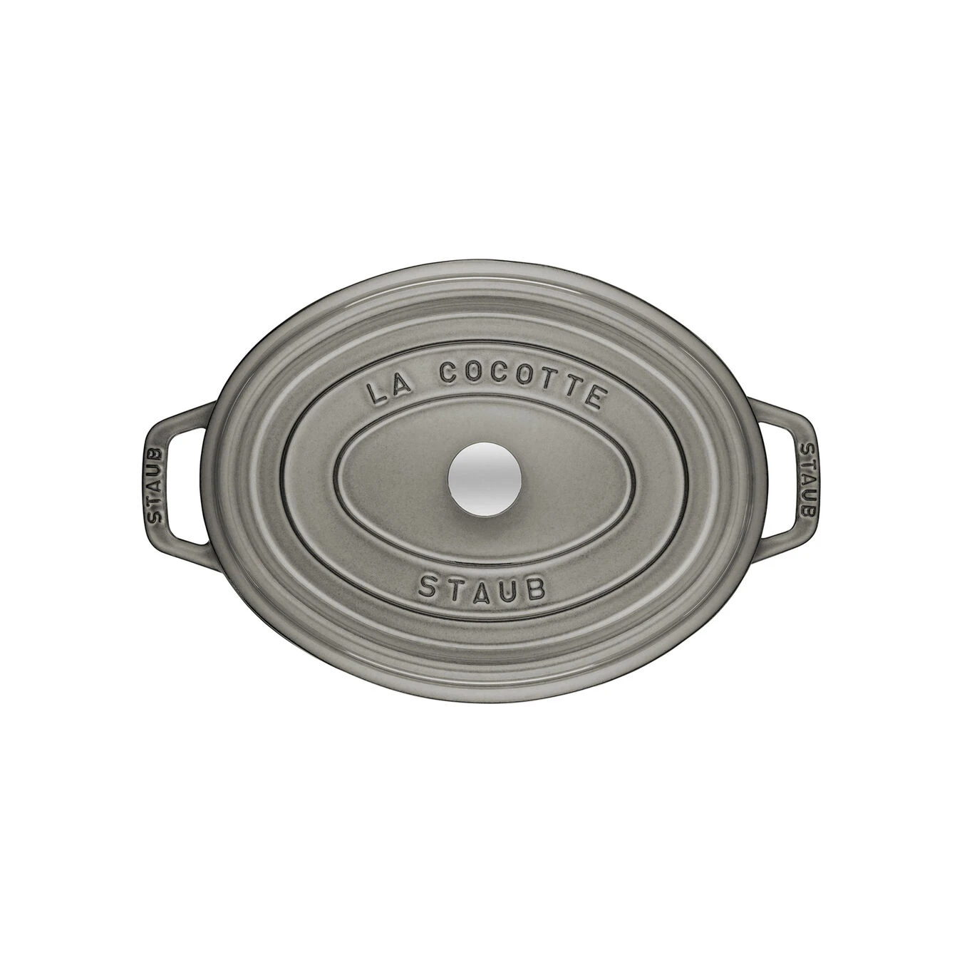 Staub Gietijzeren Braadpan 31 Cm / 5,5 L, Ovaal, Grafietgrijs 5 Staub Gietijzeren Braadpan 31 Cm / 5,5 L, Ovaal, Grafietgrijs - Afbeelding 3
