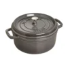 Staub Gietijzeren Braadpan 18 Cm / 1,7 L, Rond, Grafietgrijs -Heet Kook Verkoop 40500 246 0 2