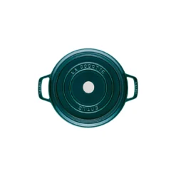 Staub Gietijzeren Braadpan 28 Cm / 6,75 L, Rond, La-mer 13 Staub Gietijzeren Braadpan 28 Cm / 6,75 L, Rond, La-mer -Heet Kook Verkoop 40501 115 0 3