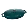 Staub Ovenschaal Met Deksel 33 Cm, Ovaal, La-mer -Heet Kook Verkoop 40501 125 0 1