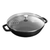 Staub Wok Met Glazen Deksel 30 Cm, Zwart -Heet Kook Verkoop 40501 470 5 1