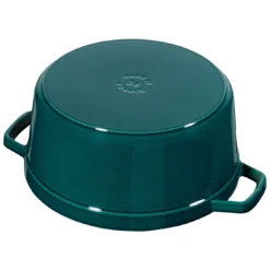 Staub Gietijzeren Braadpan 28 Cm / 6,75 L, Rond, La-mer 11 Staub Gietijzeren Braadpan 28 Cm / 6,75 L, Rond, La-mer -Heet Kook Verkoop 40501115 4