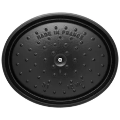 Staub Gietijzeren Braadpan 31 Cm / 5,5 L, Ovaal, White Truffle -Heet Kook Verkoop 40501416 6