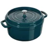 Staub Gietijzeren Braadpan 26 Cm / 5,25 L, Rond, La-mer 1 Staub Gietijzeren Braadpan 26 Cm / 5,25 L, Rond, La-mer -Heet Kook Verkoop 40509 137 0 1