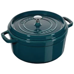 Staub Gietijzeren Braadpan 26 Cm / 5,25 L, Rond, La-mer