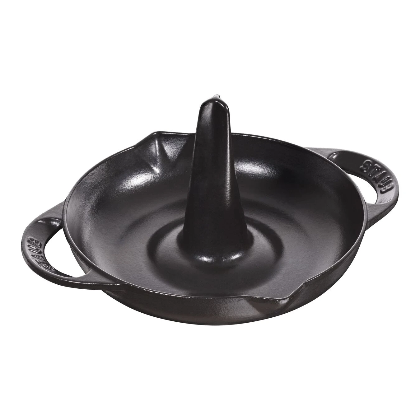 Staub Kippenbrader 24 Cm, Zwart 3 Staub Kippenbrader 24 Cm, Zwart