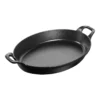Staub Ovenschaal 32 Cm, Ovaal, Zwart -Heet Kook Verkoop 40509 342 0 1