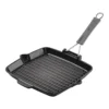 Staub Grillpan Met Schenktuit 24 X 24 Cm, Zwart -Heet Kook Verkoop 40509 344 0 000000657