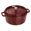 Staub Gietijzeren Braadpan 28 Cm / 6,75 L, Rond, Grenadine Rood -Heet Kook Verkoop 40509 362 0 1