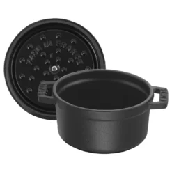 Staub Gietijzeren Braadpan 12 Cm / 400 Ml, Rond, Zwart -Heet Kook Verkoop 40509 471 0 000000882