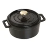 Staub Gietijzeren Braadpan 12 Cm / 400 Ml, Rond, Zwart -Heet Kook Verkoop 40509 471 0 1