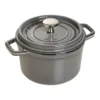 Staub Gietijzeren Braadpan 16 Cm / 1,25 L, Rond, Grafietgrijs -Heet Kook Verkoop 40509 479 0 1