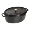Staub Gietijzeren Braadpan 41 Cm / 12 L, Ovaal, Zwart -Heet Kook Verkoop 40509 509 0 1