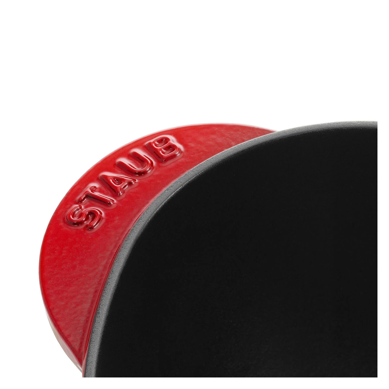 Staub Gietijzeren Braadpan 20 Cm / 1,75 L, Hart, Kersenrood 6 Staub Gietijzeren Braadpan 20 Cm / 1,75 L, Hart, Kersenrood - Afbeelding 4