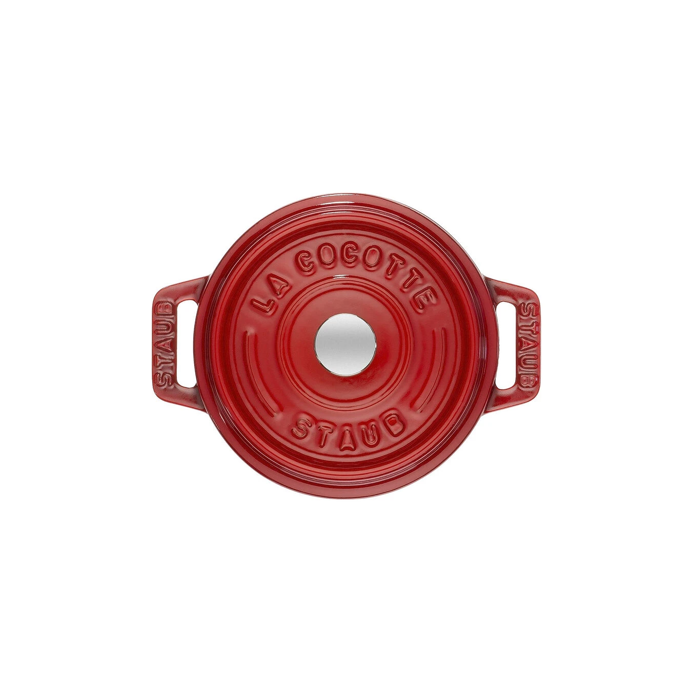Staub Mini Braadpan 10 Cm / 250 Ml, Rond, Kersenrood 4 Staub Mini Braadpan 10 Cm / 250 Ml, Rond, Kersenrood - Afbeelding 2