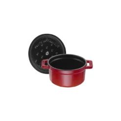 Staub Mini Braadpan 10 Cm / 250 Ml, Rond, Kersenrood 12 Staub Mini Braadpan 10 Cm / 250 Ml, Rond, Kersenrood -Heet Kook Verkoop 40509 799 0 5