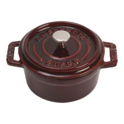 Staub Mini Braadpan 10 Cm / 250 Ml, Rond, Grenadine Rood
