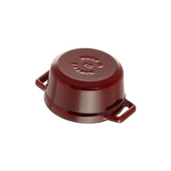 Staub Mini Braadpan 10 Cm / 250 Ml, Rond, Grenadine Rood -Heet Kook Verkoop 40509 805 0 4