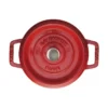 Staub Gietijzeren Braadpan 20 Cm / 2,2 L, Rond, Kersenrood