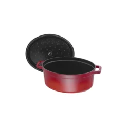 Staub Gietijzeren Braadpan 33 Cm / 6,75 L, Ovaal, Kersenrood 10 Staub Gietijzeren Braadpan 33 Cm / 6,75 L, Ovaal, Kersenrood -Heet Kook Verkoop 40509 830 0 5 2