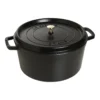 Staub Gietijzeren Braadpan 34 Cm / 12,5 L, Rond, Zwart -Heet Kook Verkoop 40510 307 0 1