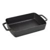 Staub Ovenschaal 30 Cm, Rechthoekig, Zwart 2 Staub Ovenschaal 30 Cm, Rechthoekig, Zwart -Heet Kook Verkoop 40510 323 0 1