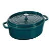 Staub Gietijzeren Braadpan 31 Cm / 5,5 L, Ovaal, La-mer 1 Staub Gietijzeren Braadpan 31 Cm / 5,5 L, Ovaal, La-mer -Heet Kook Verkoop 40510 598 0 1