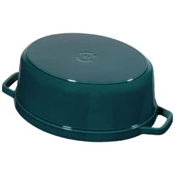 Staub Gietijzeren Braadpan 31 Cm / 5,5 L, Ovaal, La-mer -Heet Kook Verkoop 40510 598 0 3