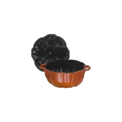 Staub Gietijzeren Braadpan 24 Cm / 3,25 L, Pompoen, Kanneel 12 Staub Gietijzeren Braadpan 24 Cm / 3,25 L, Pompoen, Kanneel -Heet Kook Verkoop 40511 403 0 6