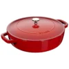 Staub Sauteerpan Chistera 28 Cm / 3,7 L, Kersenrood -Heet Kook Verkoop 40511 474 0 1