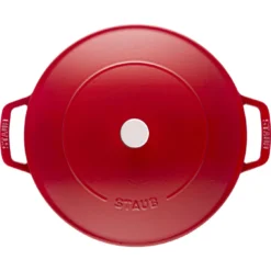 Staub Sauteerpan Chistera 24 Cm / 2,5 L, Kersenrood 10 Staub Sauteerpan Chistera 24 Cm / 2,5 L, Kersenrood -Heet Kook Verkoop 40511 474 0 5